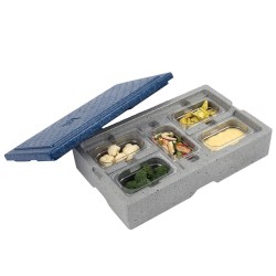 Menubox tbv 5 x 1/9 gastronormbakjes