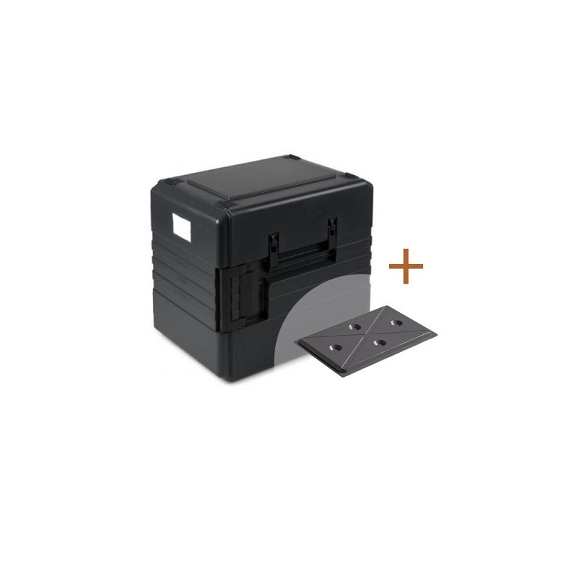 CombiDeal: Thermoport 1000K + koelplateau zwart