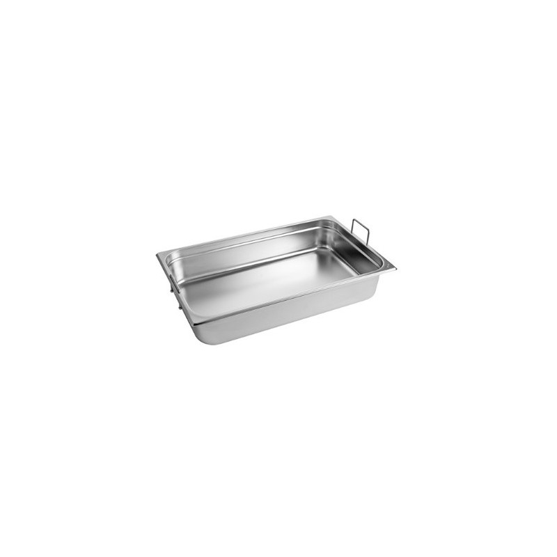 Gastronorm Pan 1/1 GN 100 mm - recessed handles