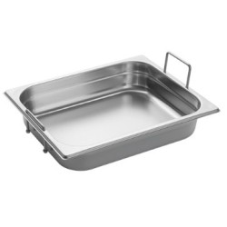 Gastronorm Pan 1/2 GN 65 mm - recessed handles
