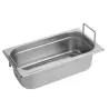 Gastronorm Pan 1/3 GN 100 mm - recessed handles