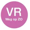 Afwasbare Sticker 'Vr weg op Zo' 19mm 500/rol