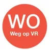 Afwasbare Sticker 'Wo weg op Vr' 19mm 500/rol