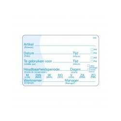 Compl. Soluable Writable Label 250/roll