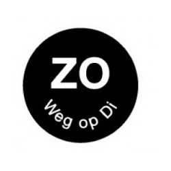 Perm. Sticker 'Zo weg op Di' 1000/rol