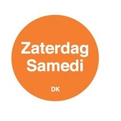 Permanente Sticker 'Zaterdag' 1000/rol