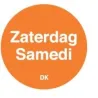 Permanente Sticker 'Zaterdag' 1000/rol