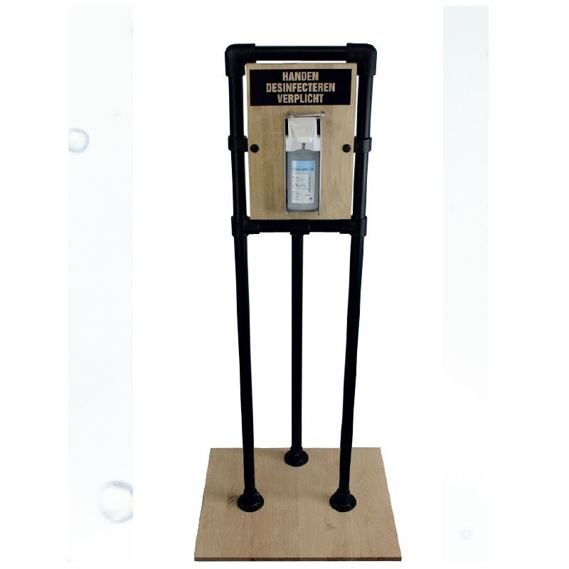 Disinfection Pillar Vadella Standard black + label