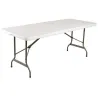 Inklapbare Tafel, wit, 183 cm