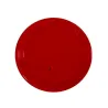 Rond deksel rood