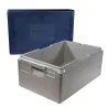 Thermobox 1/1 GN  premium 21 cm gray/blue