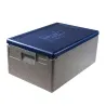 Thermobox 1/1 GN  premium 21 cm gray/blue