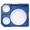 Diner box +2 for round plate (incl. crockery)