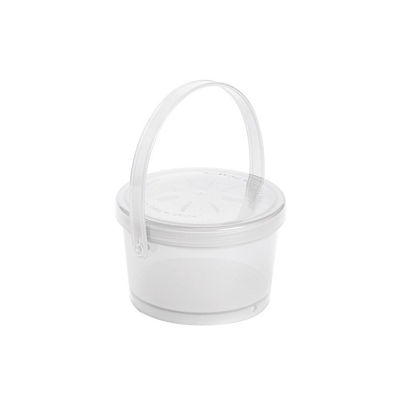 PP reusable soup container white (12 pcs)