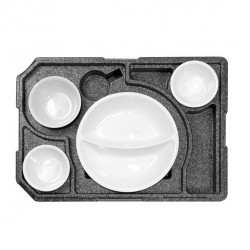 Diner box +3 Black (no crockery)