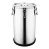 Insulated food container with excentric locks, 35 liter