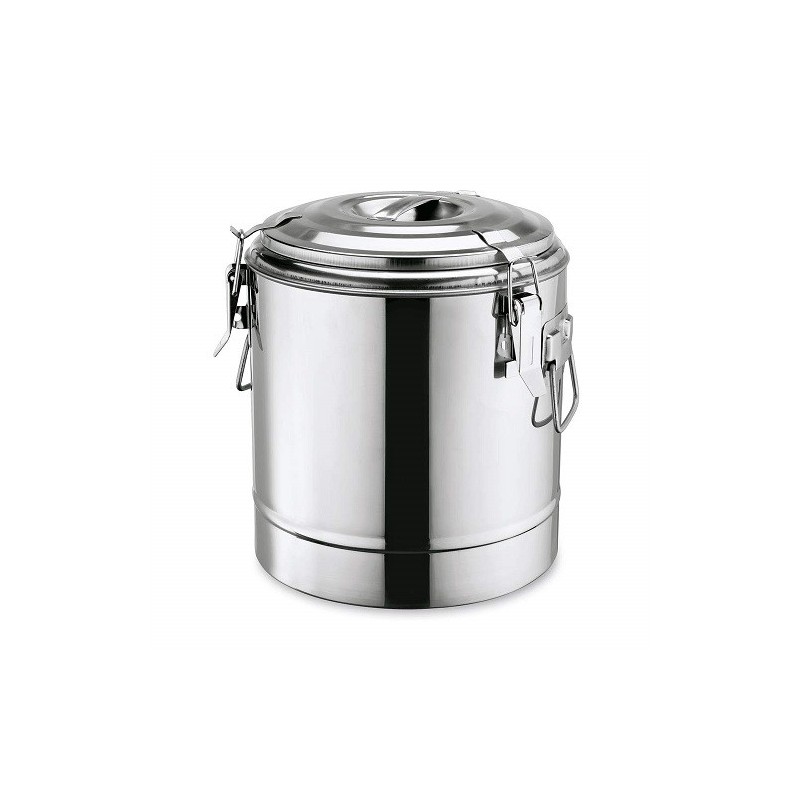 Food Container with clamps and drop handles, 22 litres