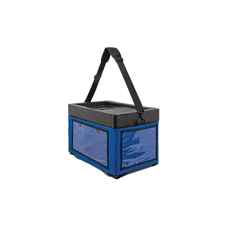 Beach Box met textielen tas blauw, Thermo Future Box